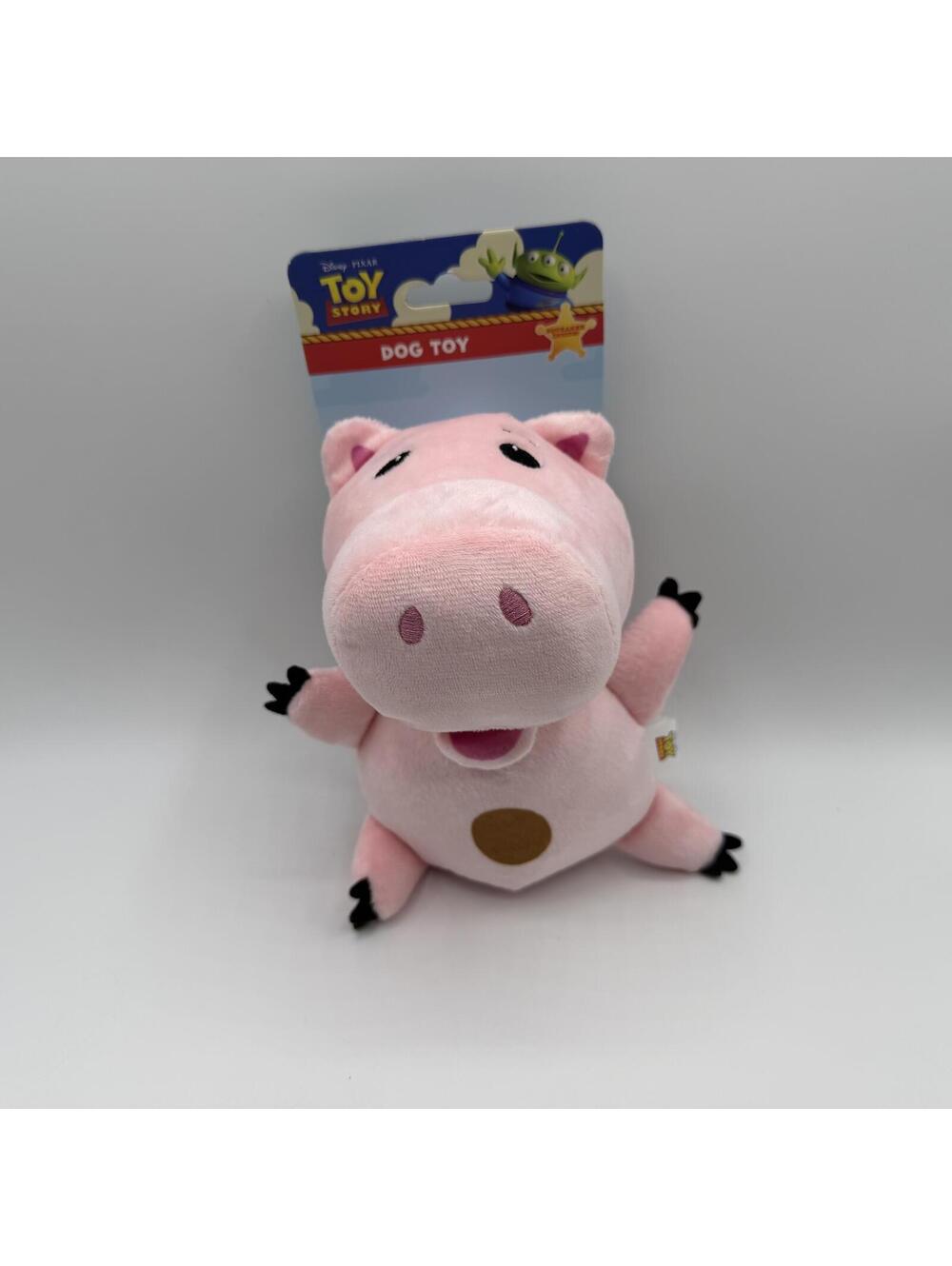 Dog Toy Squeaker Plush Disney Pixar Toy Story Hamm Soft Doll Squeaky NEW - Picture 2 of 10